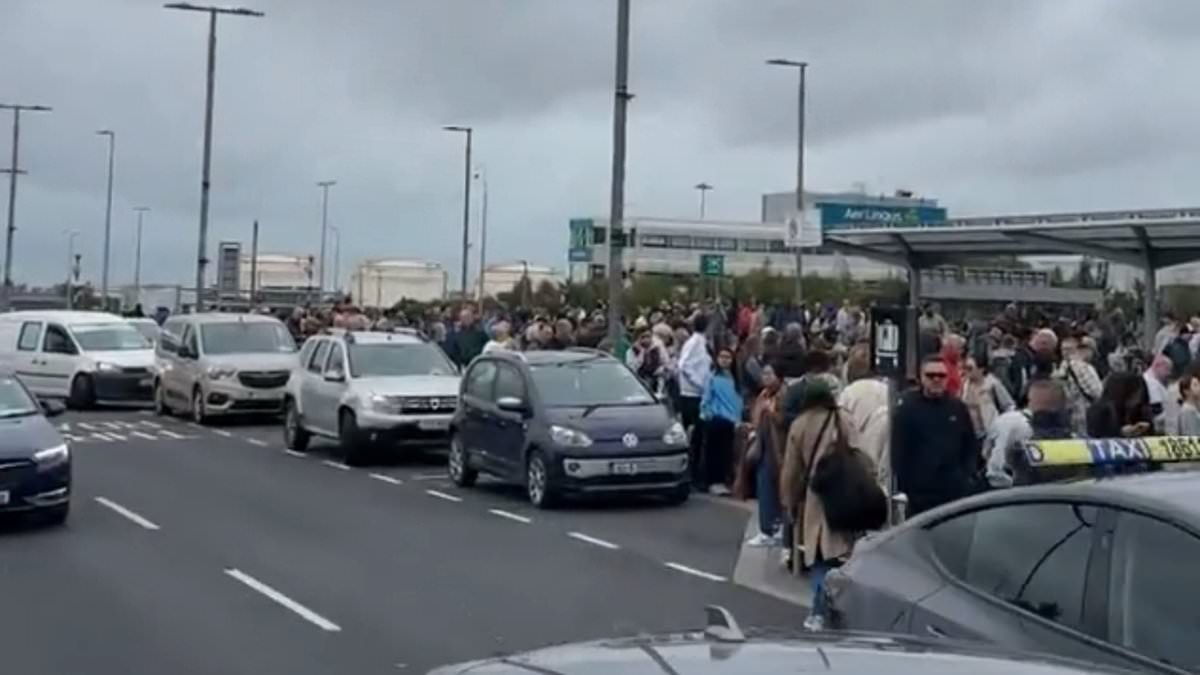 Dublin airport is evacuated following security alert